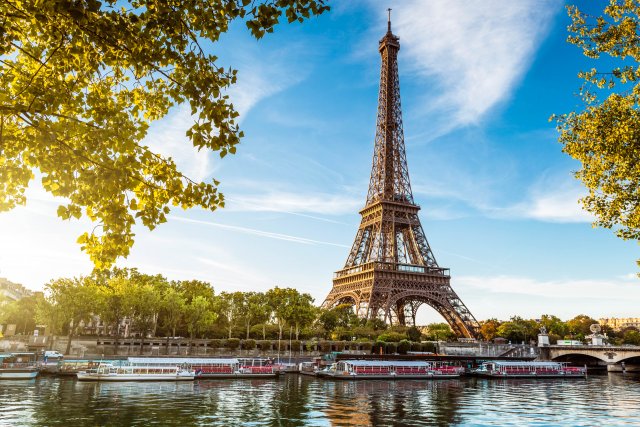 Tour Eiffel vue de la Seine