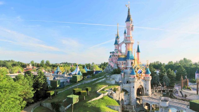 Décor Château de la belle au bois dormant à Disneyland Paris