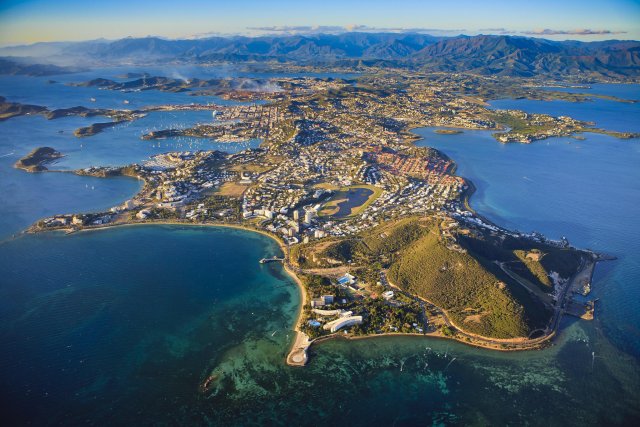 Nouméa vue du ciel