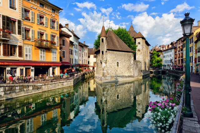 Le palais de l'ile à Annecy