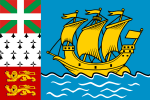 Drapeau Saint-Pierre-et-Miquelon